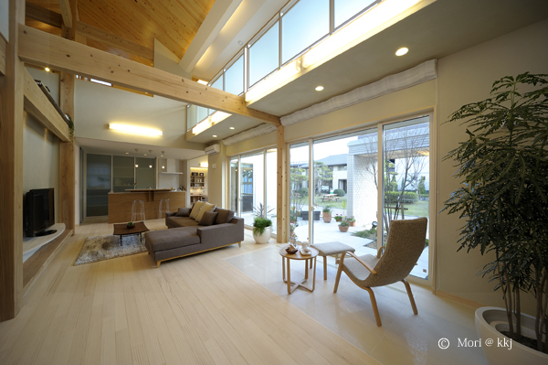 木づくり感のある総合展示場