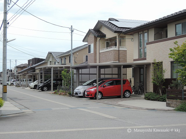 最近の団地 富山市婦中町地区