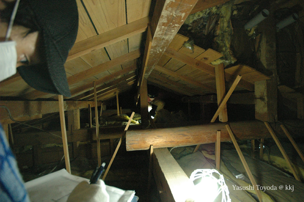 小屋裏調査