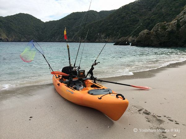 坊津周辺には、海からしかアプローチできない砂浜がいくつもあります。